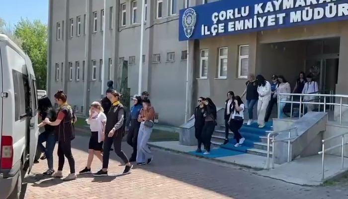 Rezidansa fuhuş baskını! Kendilerini böyle savundular: ‘Dadı olmaya geldik…’