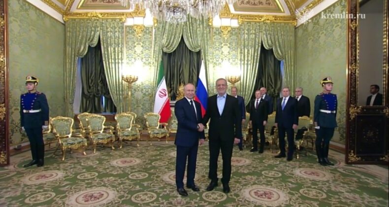 Putin, İran Cumhurbaşkanı Pezeşkiyan’ı ağırladı