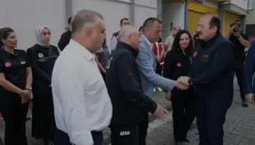 AFAD Başkanı Pehlivan Giresun Sel Felaketinde Hayatını Kaybedenlerin Ailesini Ziyaret Etti