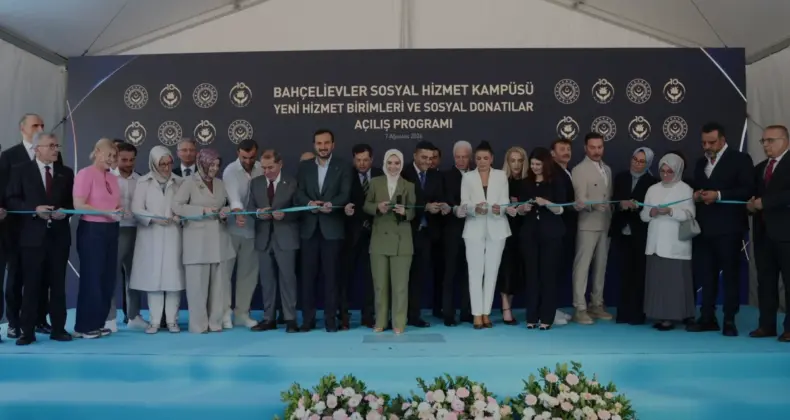 Bakan Göktaş Bahçelievler Sosyal Hizmet Kampüsü yeni birimlerini açtı