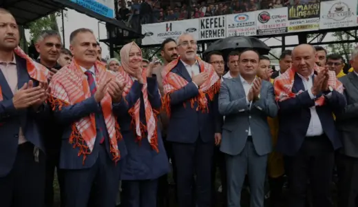 Bakan Işıkhan Seydikemer Yağlı Güreş Müsabakalarına Katıldı