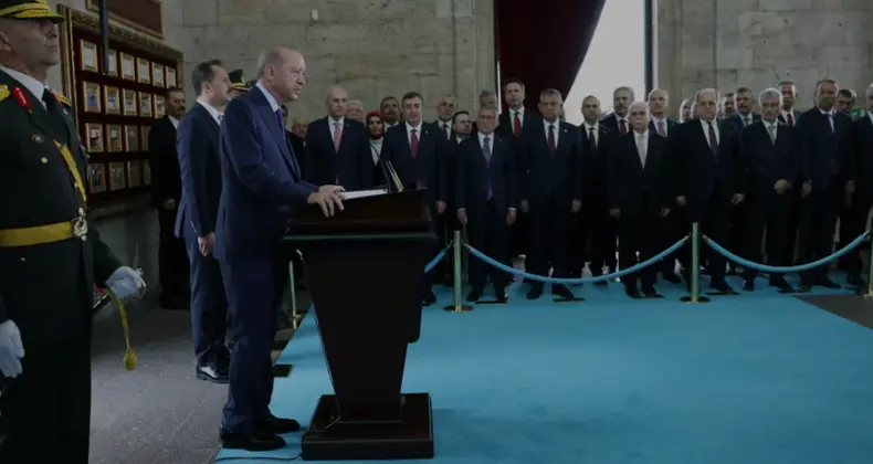 Cumhurbaşkanı Erdoğan 30 Ağustos Zafer Bayramı Töreninde
