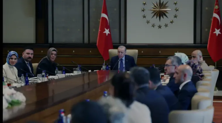 Cumhurbaşkanı Erdoğan Şehit Yakınları ve Gazilerle Buluştu