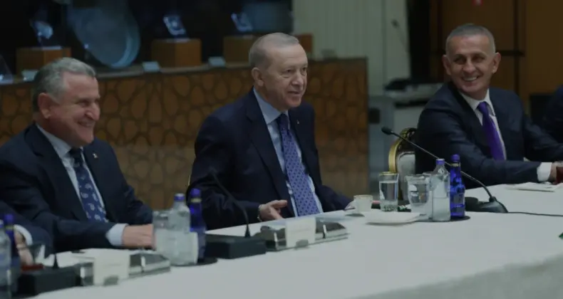 Cumhurbaşkanı Erdoğan Trendyol Süper Lige Yükselen Takımları Kabul Etti