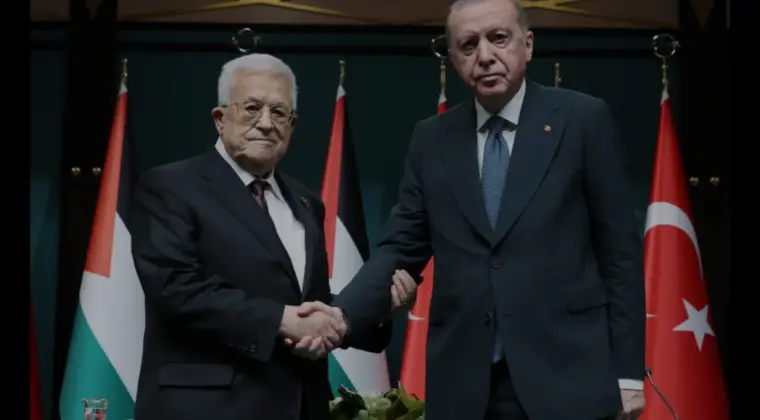 Cumhurbaşkanı Erdoğan ve Abbas Ankara’da Bir Araya Geldi
