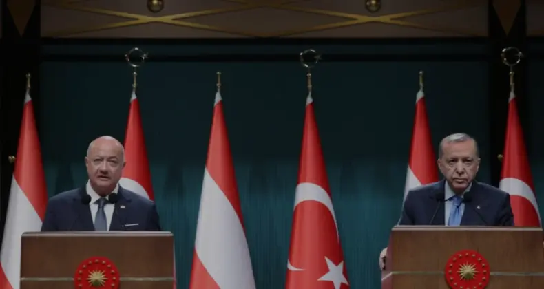 Cumhurbaşkanı Erdoğan ve Avusturya Başbakanı Stocker Ankara’da Görüştü