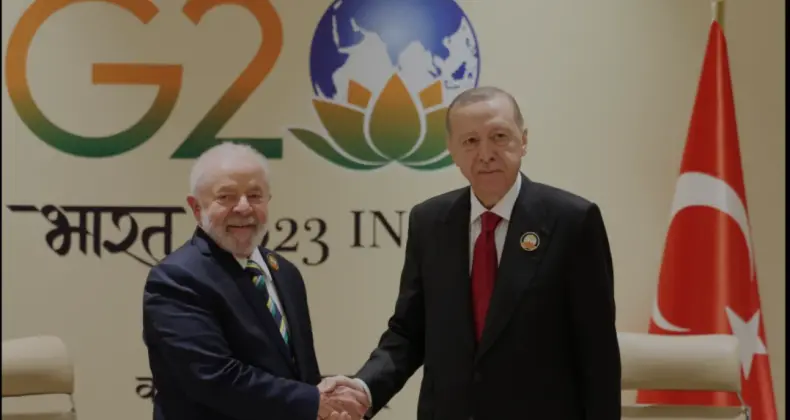 Cumhurbaşkanı Erdoğan ve Brezilya Devlet Başkanı Lula da Silva Görüştü