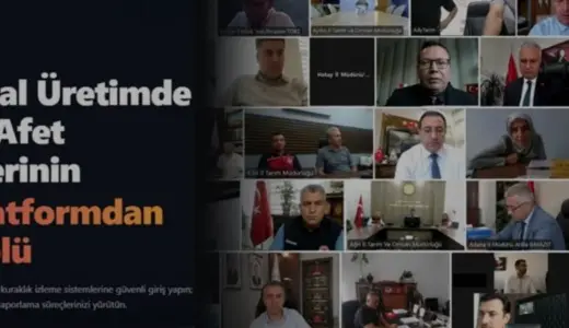 Doğal Afet Takip Sistemi DATS İçin 81 İl Müdürü Bir Araya Geldi
