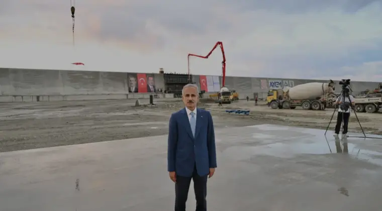 İyidere Lojistik Limanı Ana Mendireği Tamamlandı