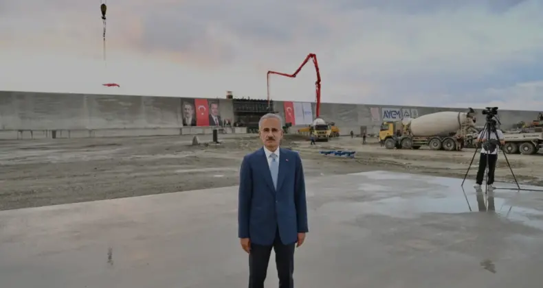 İyidere Lojistik Limanı Ana Mendireği Tamamlandı