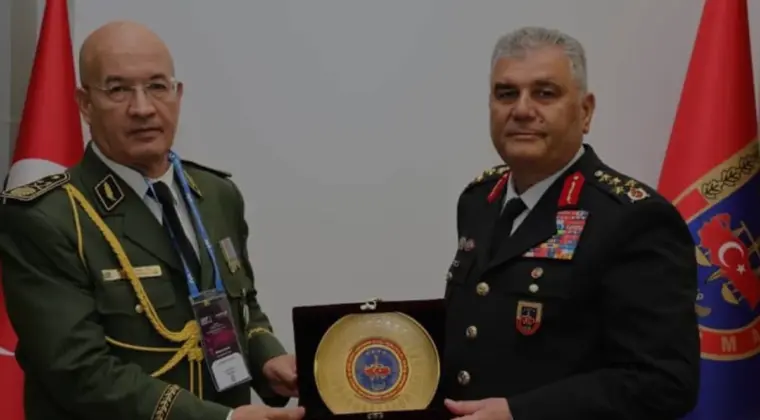 Jandarma Genel Komutanı Ali Çardakcı İGEF 2025te Heyetleri Kabul Etti