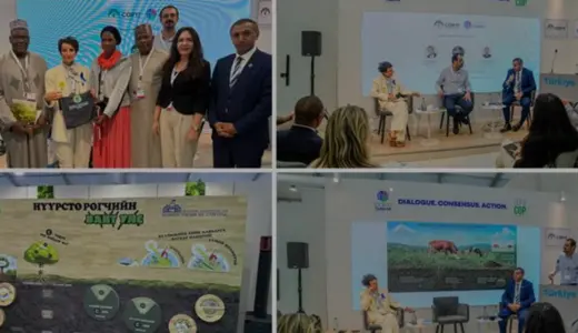 Moğolistan UNCCD COP 17 Zirvesinde Mera Yönetimi ve İklim Projeleri