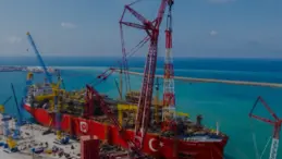 Osman Gazi Yüzer Üretim Platformunda Kritik Montaj Tamamlandı