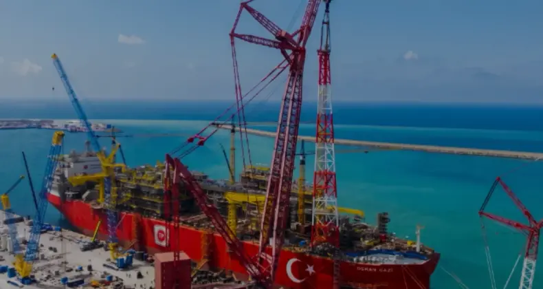 Osman Gazi Yüzer Üretim Platformunda Kritik Montaj Tamamlandı