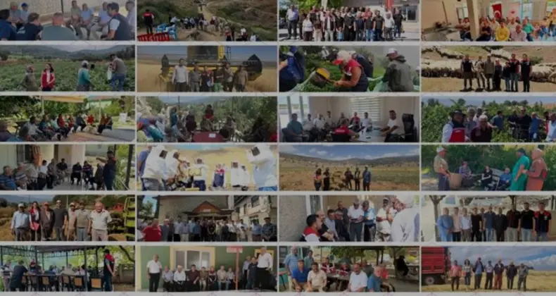 Tarım Sahada 86 Buluşma ile Üreticinin Sorunlarını Dinledi