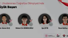 Türk Öğrenciler 22 Uluslararası Coğrafya Olimpiyatı’nda 4 Gümüş Madalya Kazandı