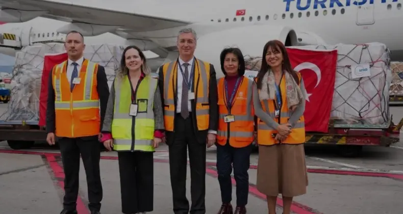 Türkiye Kolombiya depremi için insani yardım ulaştırdı