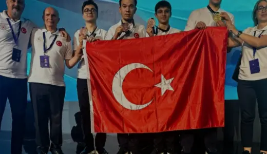 Türkiye Uluslararası Nükleer Bilim Olimpiyatında Tarihi Başarı Kazandı