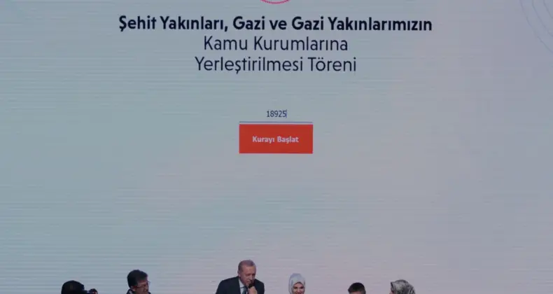 571 Şehit Yakını ve Gazinin Kamu Ataması İstanbulda Yapılacak