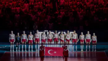 A Millî Kadın Voleybol Takımına Avrupa Şampiyonluğu İçin Tebrik Mesajları