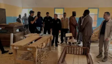 AFAD Başkanı Pehlivan Nijer’deki Eğitim Kompleksini İnceledi
