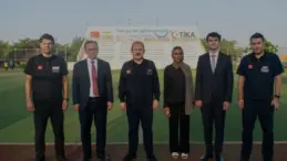 AFAD Başkanı Vali Ali Hamza Pehlivan Niameydeki Dostluk Parkını İnceledi