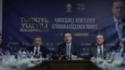 Bakan Bayraktar Hakkariyi Madencilikte Parlayan Yıldız Yapacağız