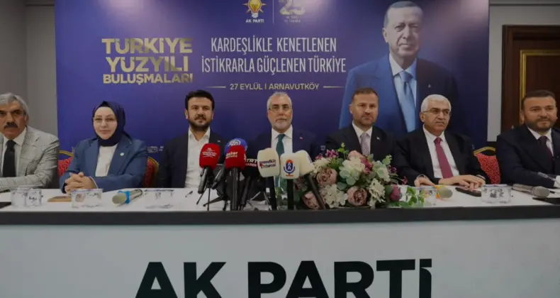 Bakan Işıkhan Arnavutköy’de Türkiye Yüzyılı Vizyonunu Anlattı