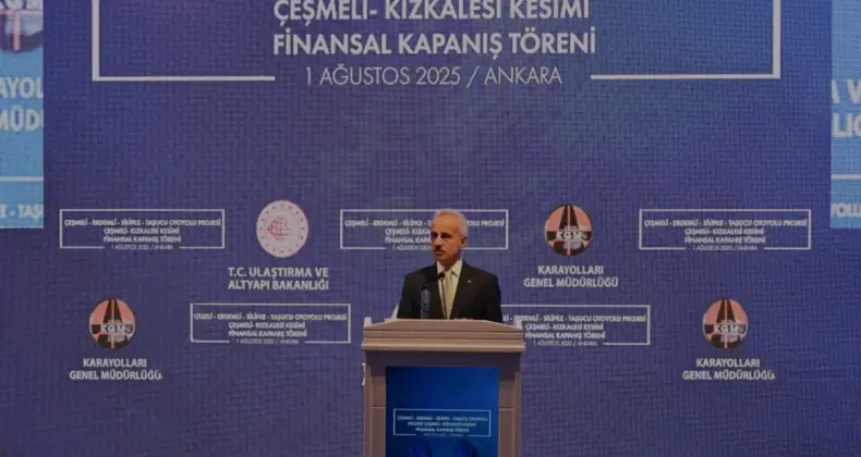 Çeşmeli Kızkalesi Otoyolu ile 2,5 saatlik ulaşım 18 dakikaya inecek