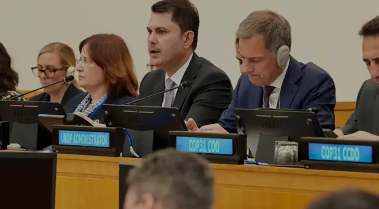 COP31 Başkanı Murat Kurum İklim Uygulama Köprüsünü Tanıttı