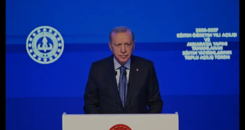 Cumhurbaşkanı Erdoğan 2026 2027 Eğitim Öğretim Yılı Açılışını Yaptı