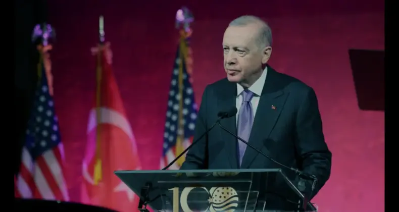 Cumhurbaşkanı Erdoğan ABD’de 100 Milyar Dolarlık Ticaret Hedefini Yineledi