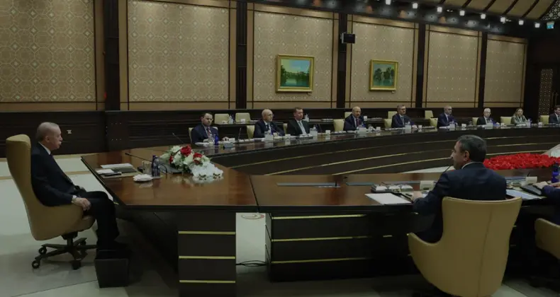 Cumhurbaşkanı Erdoğan Başkanlığında Ekonomi Eş Güdüm Toplantısı Yapıldı