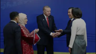 Cumhurbaşkanı Erdoğan Bişkek’te Dünya Göçebe Oyunları’nı İzledi