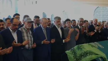 Cumhurbaşkanı Erdoğan Fatma Zehra Önenin Cenaze Törenine Katıldı