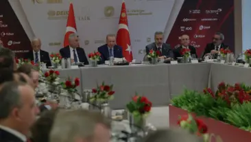 Cumhurbaşkanı Erdoğan New Yorkta İş Dünyasıyla Buluştu