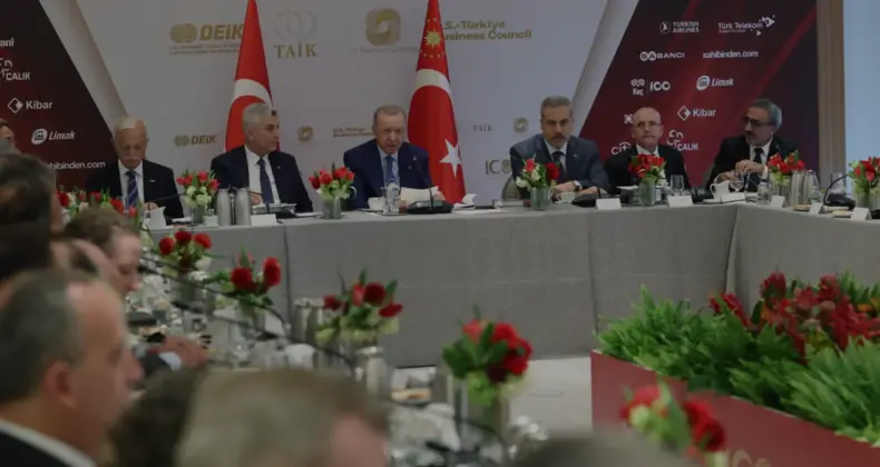 Cumhurbaşkanı Erdoğan New Yorkta İş Dünyasıyla Buluştu