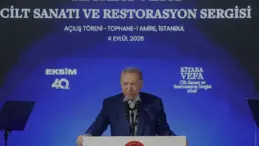 Cumhurbaşkanı Erdoğan Tophane i Amire deki Sergide Konuştu