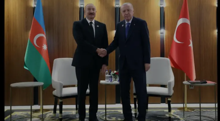 Cumhurbaşkanı Erdoğan ve Aliyev Bişkek Zirvesinde Bir Araya Geldi