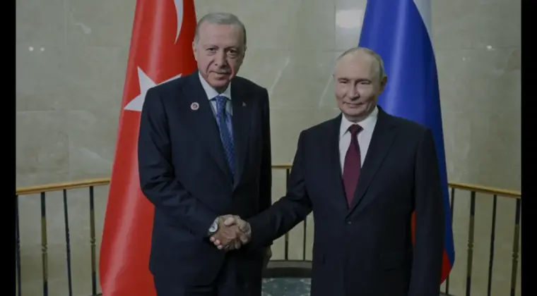 Cumhurbaşkanı Erdoğan ve Vladimir Putin Bişkek’te Görüştü
