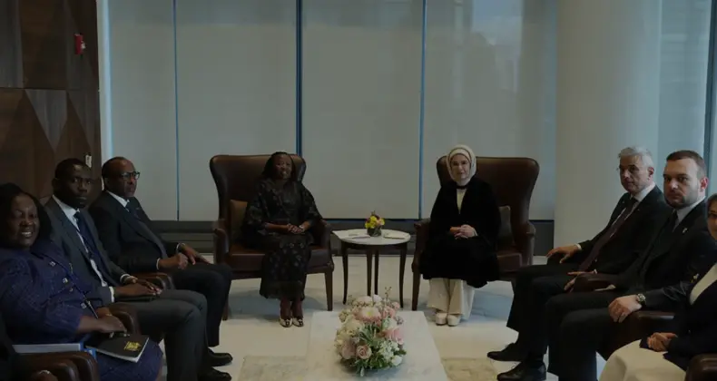 Emine Erdoğan Türkevi’nde Rachel Ruto ile bir araya geldi