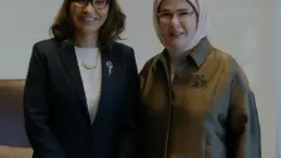 Emine Erdoğan Türkevi’nde Rosangela Lula da Silva ile Görüştü