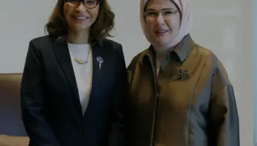 Emine Erdoğan Türkevi’nde Rosangela Lula da Silva ile Görüştü