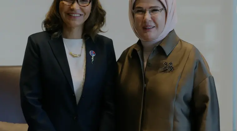 Emine Erdoğan Türkevi’nde Rosangela Lula da Silva ile Görüştü