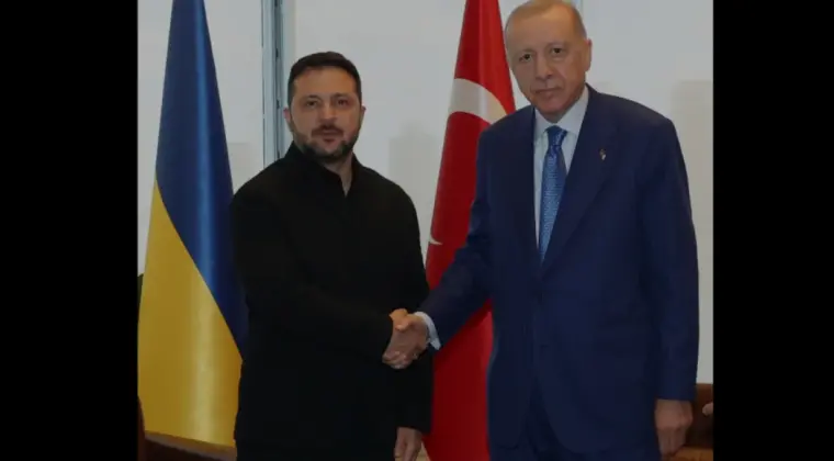 Erdoğan ve Zelenskiy New York Türkevi’nde Bir Araya Geldi