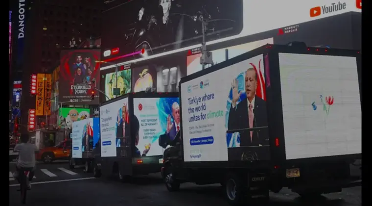 Erdoğan’ın küresel adalet çağrısı New York Times Meydanı’nda