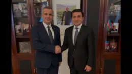 Hikmet Hacıyev ve Ferhat Pirinççi Stratejik İletişim İçin Bir Araya Geldi