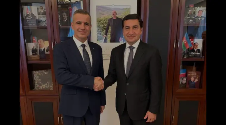 Hikmet Hacıyev ve Ferhat Pirinççi Stratejik İletişim İçin Bir Araya Geldi