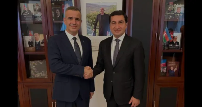 Hikmet Hacıyev ve Ferhat Pirinççi Stratejik İletişim İçin Bir Araya Geldi