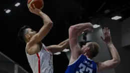 İletişim Başkanı Burhanettin Duran A Millî Erkek Basketbol Takımını Kutladı
